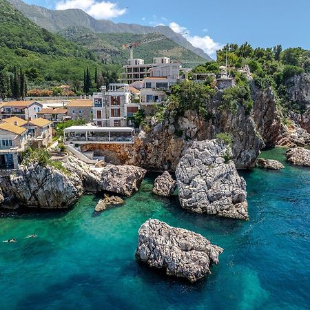 Blanche Cliff Apartments Sveti Stefan Exteriör bild