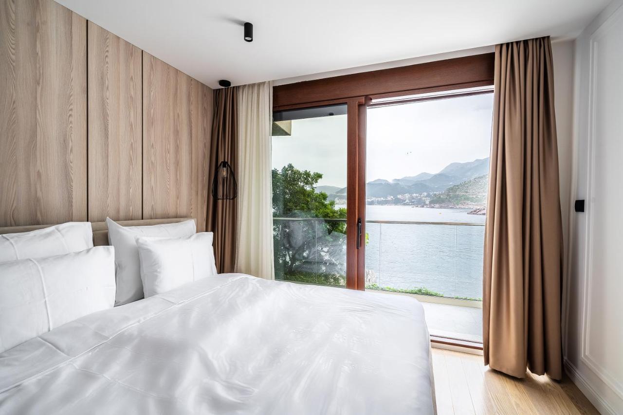 Blanche Cliff Apartments Sveti Stefan Exteriör bild