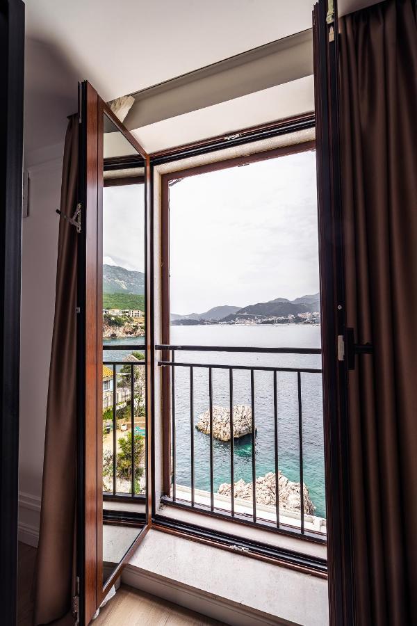 Blanche Cliff Apartments Sveti Stefan Exteriör bild
