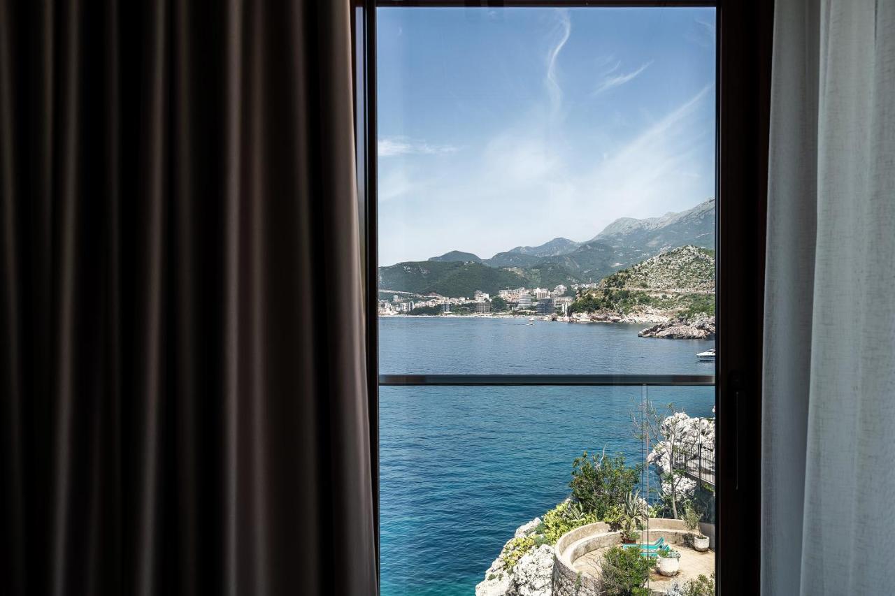 Blanche Cliff Apartments Sveti Stefan Exteriör bild