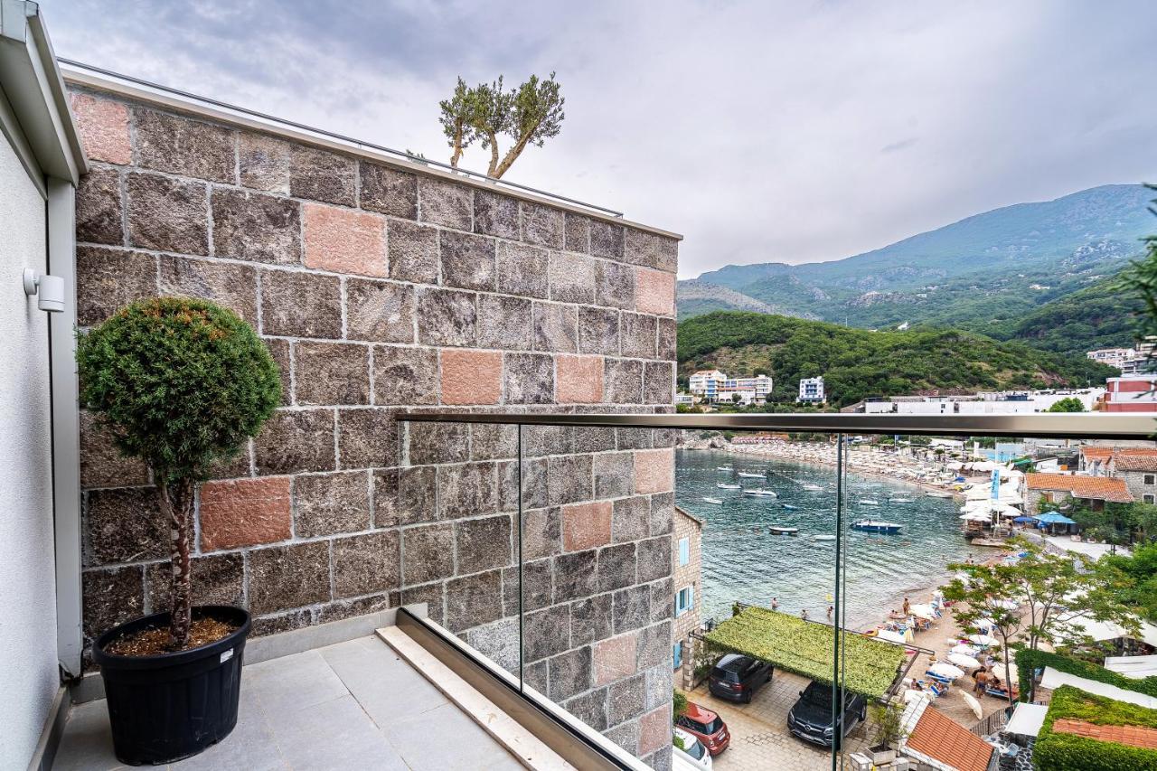 Blanche Cliff Apartments Sveti Stefan Exteriör bild