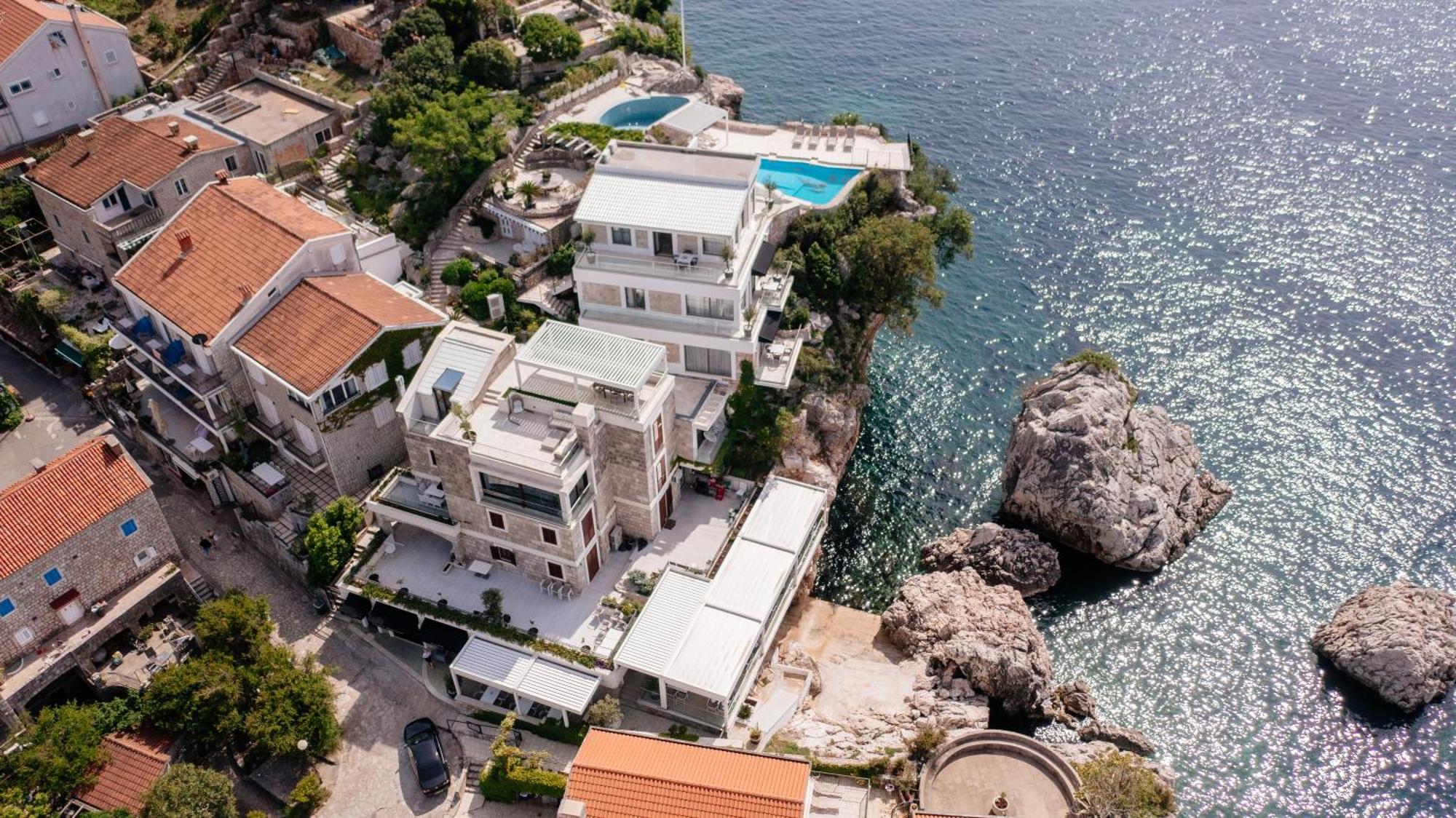 Blanche Cliff Apartments Sveti Stefan Exteriör bild