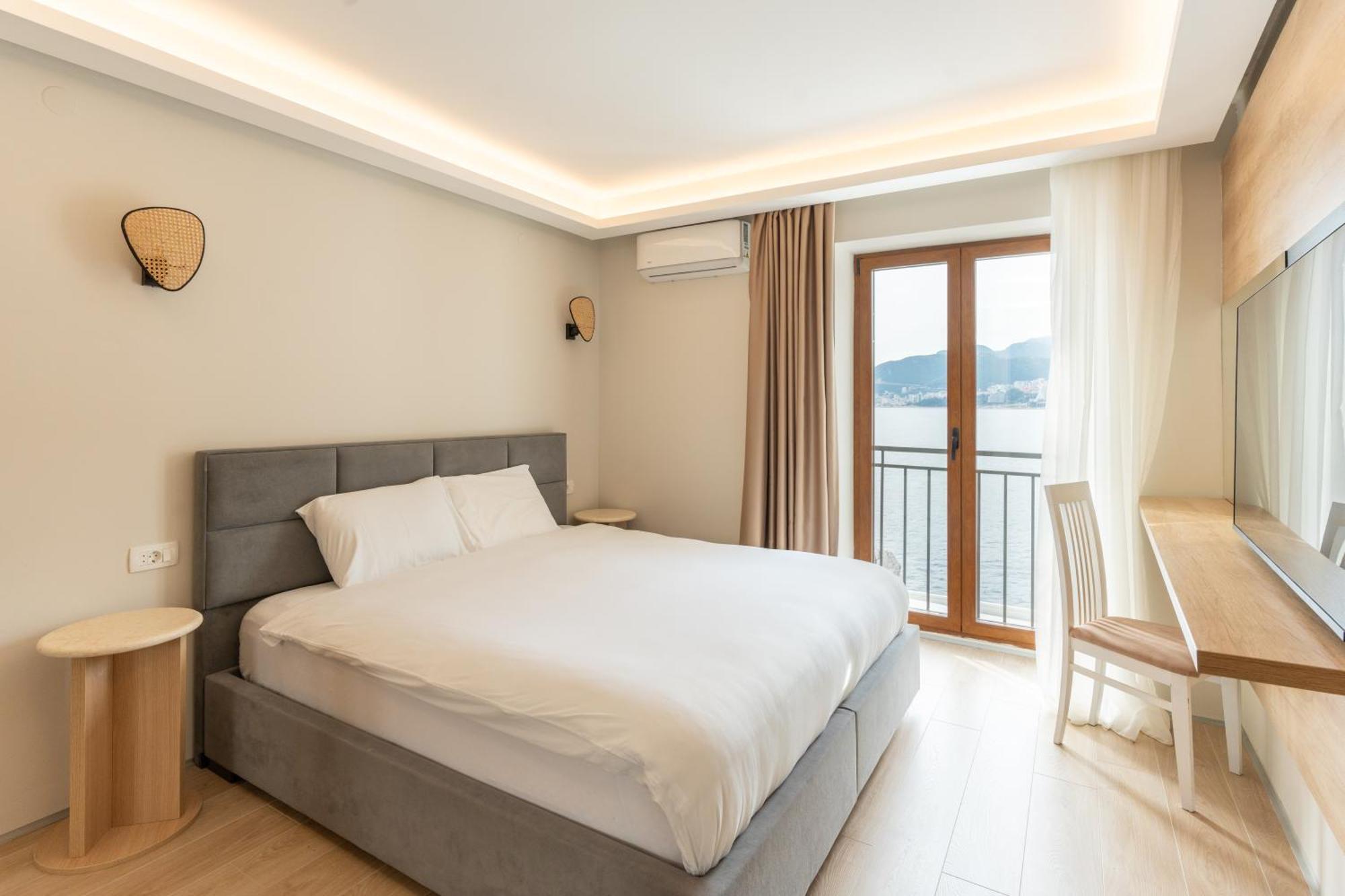 Blanche Cliff Apartments Sveti Stefan Exteriör bild
